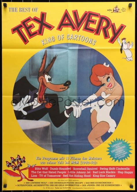 3c692 Best Of Tex Avery German 1980s The Wolf Leers At Red Hot Riding Hood