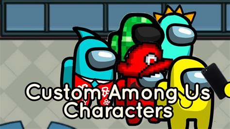 How To Make Custom Among Us Characters Oc Youtube