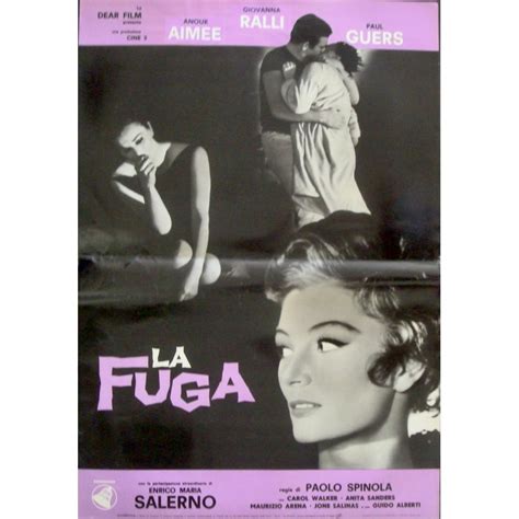 la fuga italian fotobusta movie poster set illustraction gallery