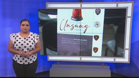 Five first responders recognized at the 19th Unsung Heroes Event - YouTube