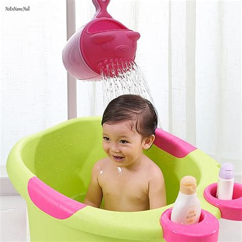 Your baby doesn't need a bath every day. Cartoon Baby Bath Cap Kids Washing Hair Shampoo Cartoon ...