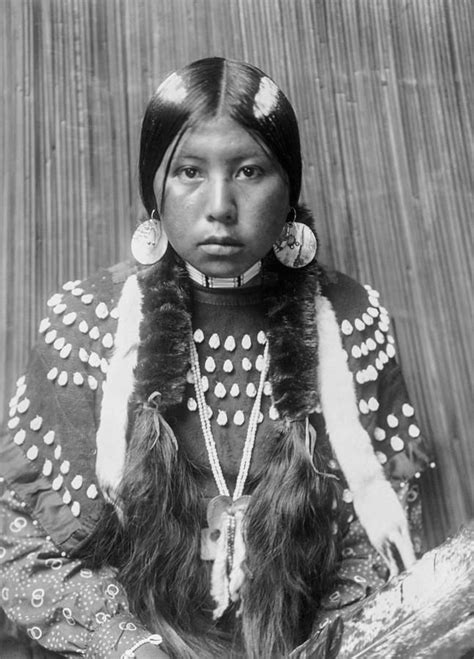 Kalispel Indian Woman Circa 1910 By Aged Pixel American Indian Girl Native American Women