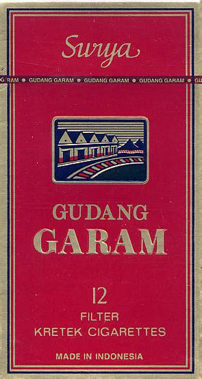 Gudang garam grew rapidly and by the end of 1958 it had 500 employees producing over 50,000,000 kretek annually. Gudang Garam Surya 12DF2008