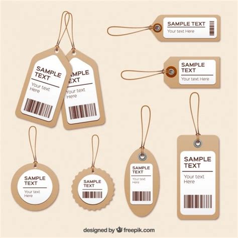 Etiquetas De Ropa Vector Gratis Más Socks Packaging Packaging Labels