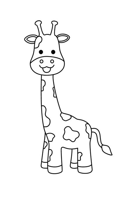 Disegni Giraffa Da Colorare E Stampare Pdf Gratis Gbr