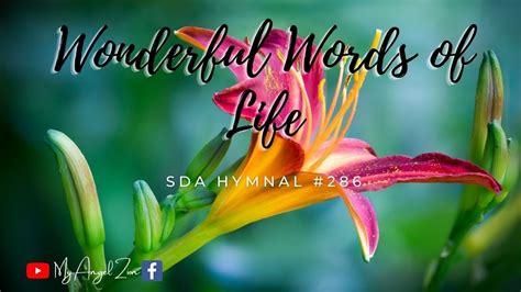 Wonderful Words Of Life Music With Lyrics Sda Hymnal Youtube