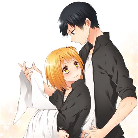 kageyama tobio and yachi hitoka (haikyuu!!) drawn by rio ...