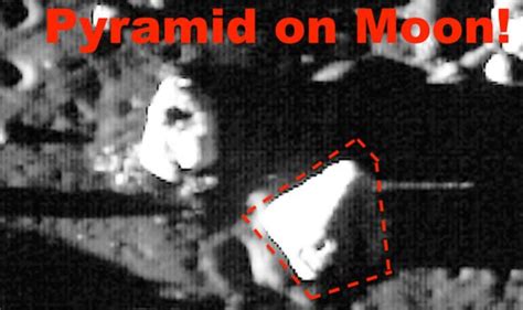Ufo Sighting Pyramid Found On The Moon Shock Claim Weird News
