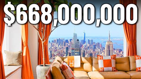Inside The 668000000 Nyc Apartments Billionaires Row Youtube