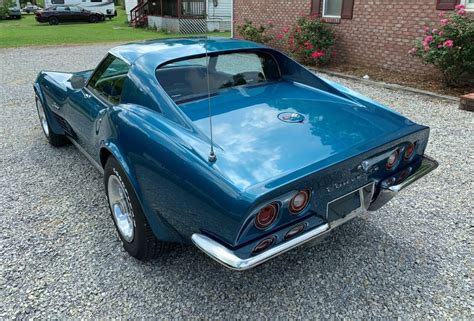 1972 Chevrolet Corvette Original Rpo Code 945 Bryar Blue One