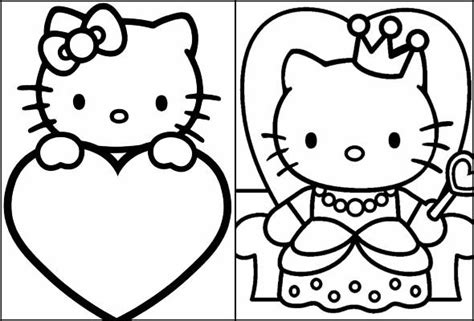 kitty coloring pages eventofy magazine communaute