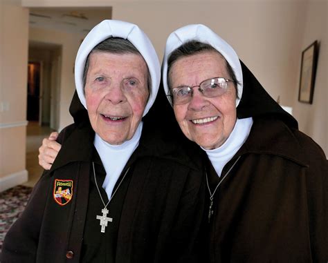 twin nuns who are franciscan sisters thankful for 70 years of religious life catholic new york