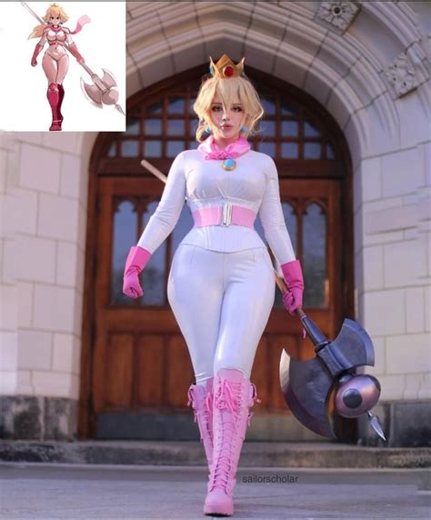 Cosplay Viral On Twitter Princess Peach Cosplay