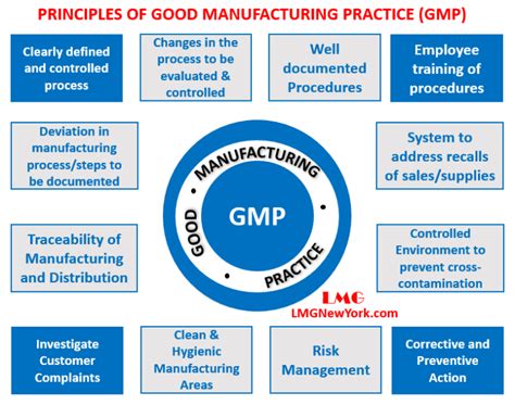 Gmp Good Manufacturing Practice Lmg New York