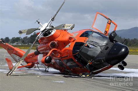 A Us Coast Guard Mh 65 Dolphin Photograph By Stocktrek Images Pixels