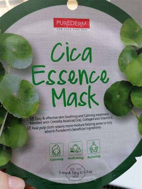 Purederm Cica Essence Sheet Mask INCI Beauty