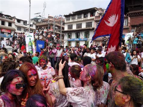 Happy Holi 2018 In Kathmandu Nepal Holi Festival In Nepal Festivals In Nepal Nepal