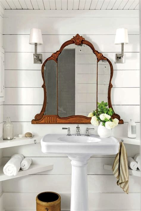 The Mirror Modern Farmhouse Bathroom Beautiful Bathrooms Bathroom Design