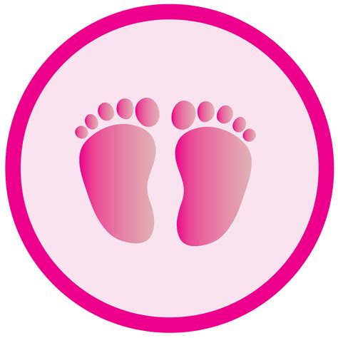 Foot Sticker Baby Feet Png Free Transparent Png Downl