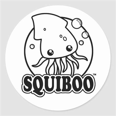 Cute Squid Sticker In 2021 Cute Squid Custom Stickers