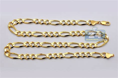 We did not find results for: Solid 14K Yellow Gold Figaro Link Mens Chain Necklace 8 mm