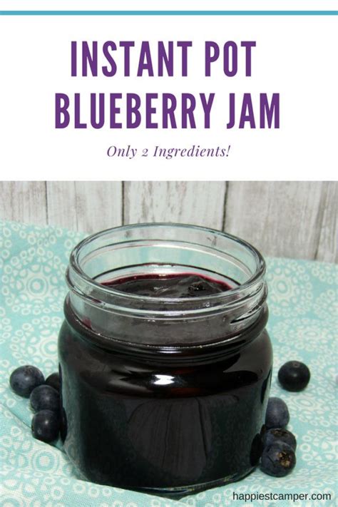 Then add the sugar and lemon juice on top of the blueberries. Instant Pot Blueberry Jam with Only 2 Ingredients | Recipe ...