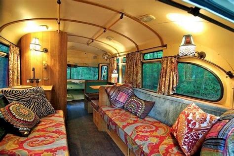 40 Incerdible Photo Gallery Rustic Rv Interior Yellowraises Bus