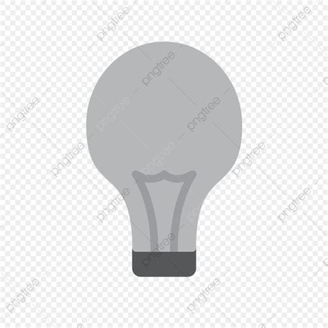 Gambar Ikon Bulb Vektor Bola Lampu Ide Lampu Png Dan Vektor Dengan