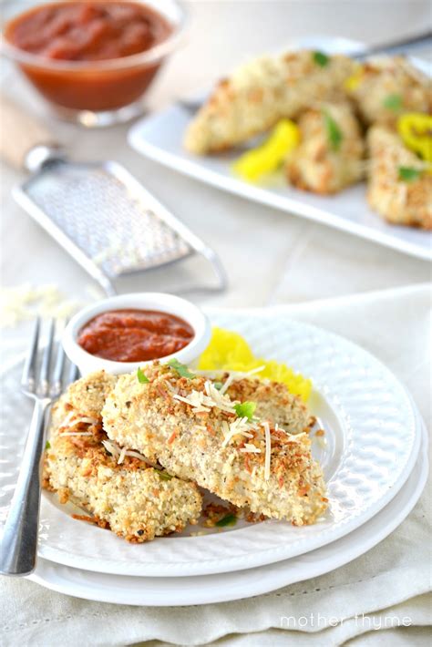Parmesan Chicken Tenders Mother Thyme