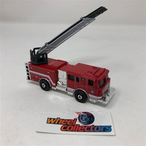 Seagrave Fire Truck Red Matchboxx Moving Parts Loose 164 Scale Mo