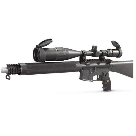 Sniper 6 24x50mm Tactical Rifle Scope Matte Black 222662 Rifle