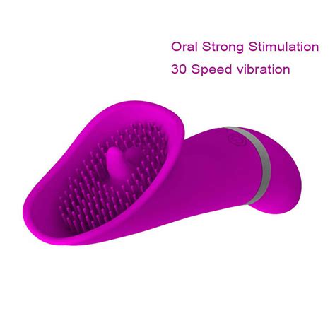 Clit Licking Tongue Sucking Vibrator G Spot Oral Massager Sex Toys For Women Ebay