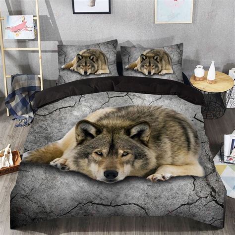 Wolf Bedding Set 8c57pmcz2u Betiti Store