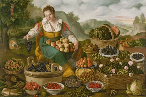 The Fruit Seller By Vincenzo Campi 1580 Refashioning The