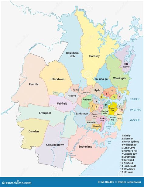 Sydney Mapa Mapa