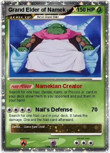 Pokémon Grand Elder Of Namek Namekian Creator My Pokemon Card