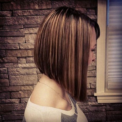 Mermaid hair with blonde highlights. 25 Super Chic Inverted Bob Hairstyles - Hairstyles Weekly