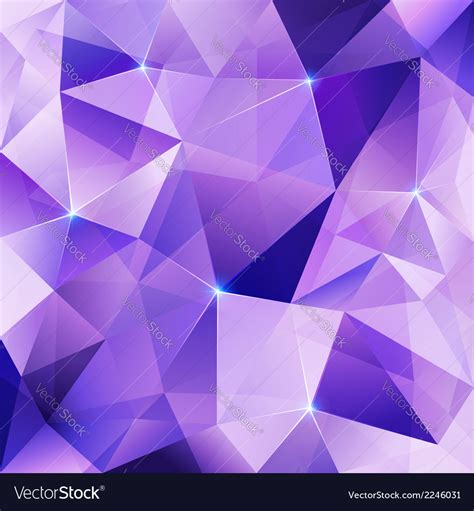 Violet Crystal Abstract Background Royalty Free Vector Image