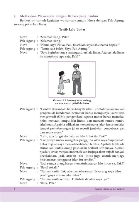 Contoh Teks Wawancara Kelas 4 Berbagi Teks Penting - Riset