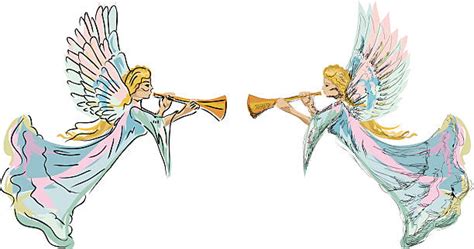 Angels With Trumpets Clipart 20 Free Cliparts Download Images On