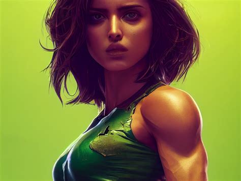 She Hulk By Andy Bates On Dribbble