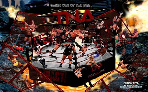 Tna Out Of The Box By Bugbytes Wallarts Tna Wrestling Wallpaper 8908234 Fanpop