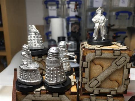 Black Tree Design, Dalek, Davros, Doctor Who, Doctor Who Miniature Game