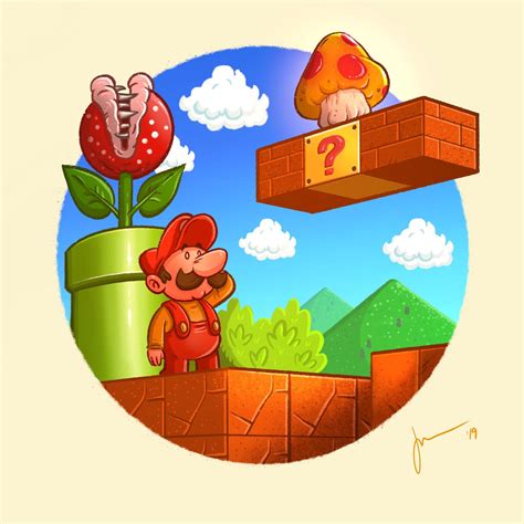 Super Mario Bros Fan Art Casualnintendo
