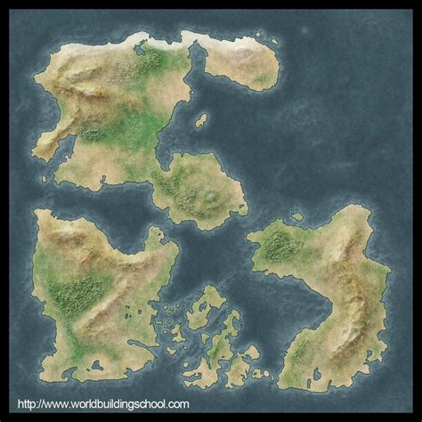 World Building Test Map By Worldbuilding On Deviantart Fantasy World