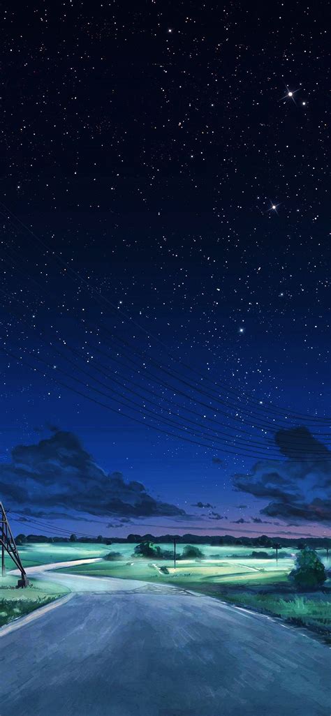 Aw16 Arseniy Chebynkin Night Sky Star Blue Illustration