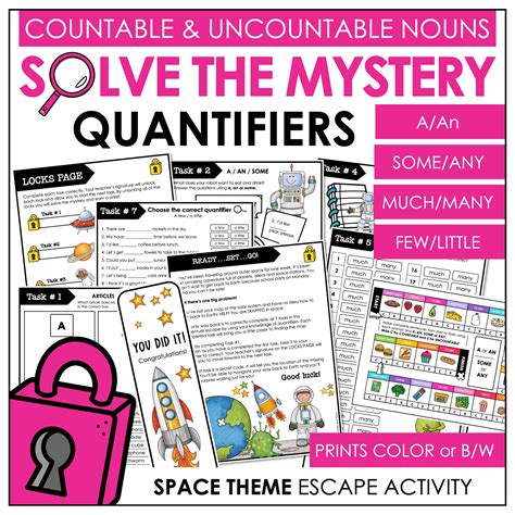 Quantifiers With Countable And Uncountable Nouns Aan Some Any Much