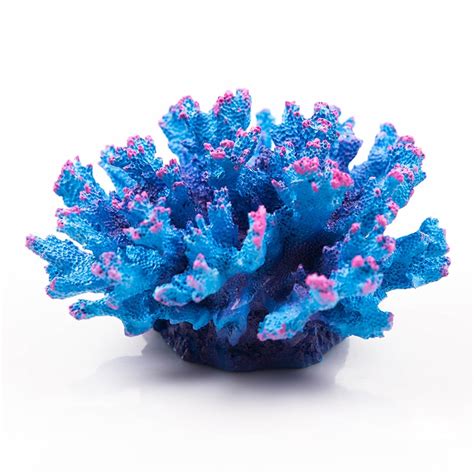 Magic Blue Red Artificial Coral High Simulation Resin Sea Marine Coral