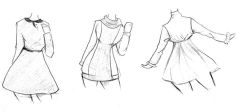 Detail Cara Menggambar Baju Anime Perempuan Koleksi Nomer 7