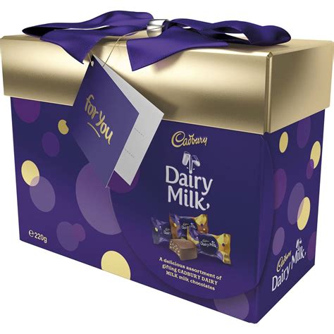 Cadbury Dairy Milk Chocolate T Box 220g Woolworths